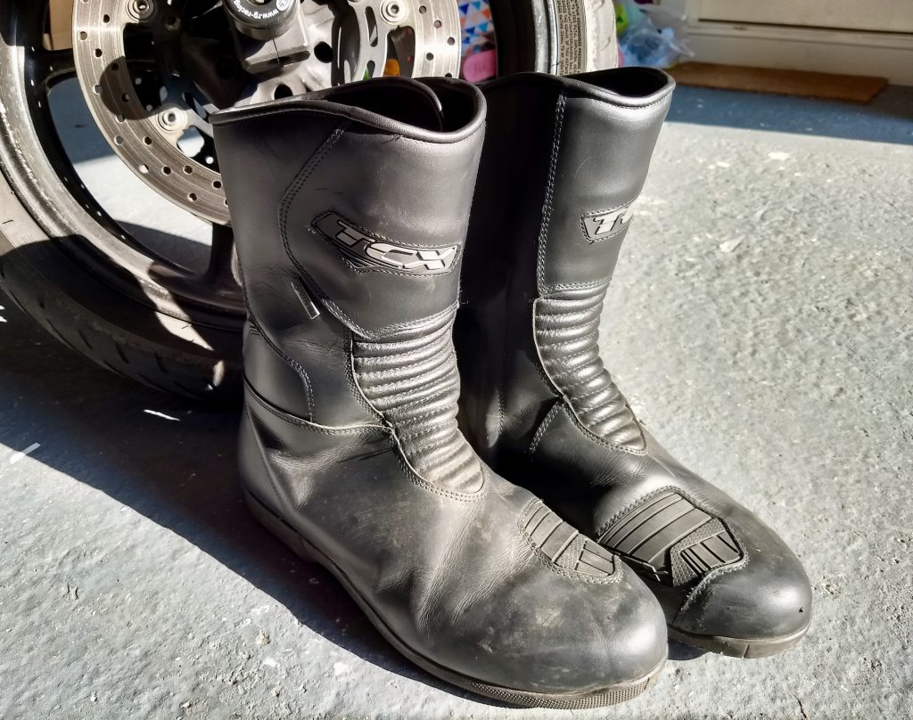 Tcx Gore Tex Motorcycle Boots Review X Five Beginner Biker Adventures