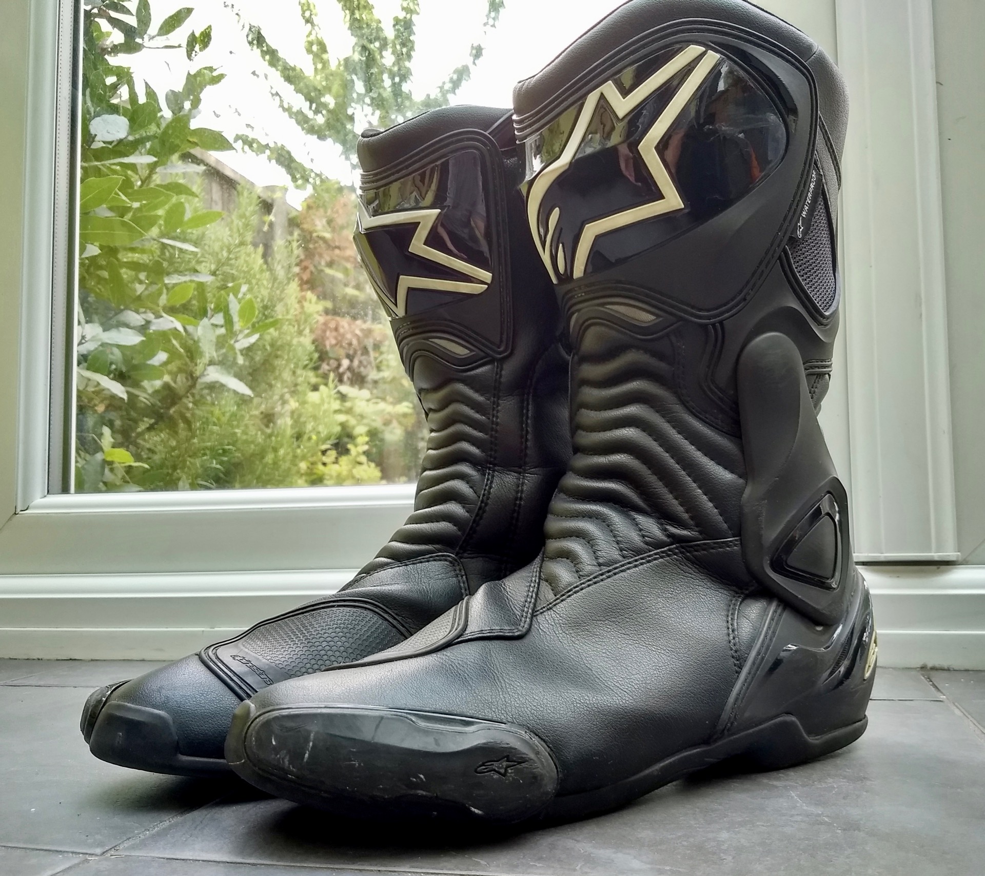 Alpinestars SMX S vs S MX 6 Waterproof Boots Compared Beginner Biker Adventures