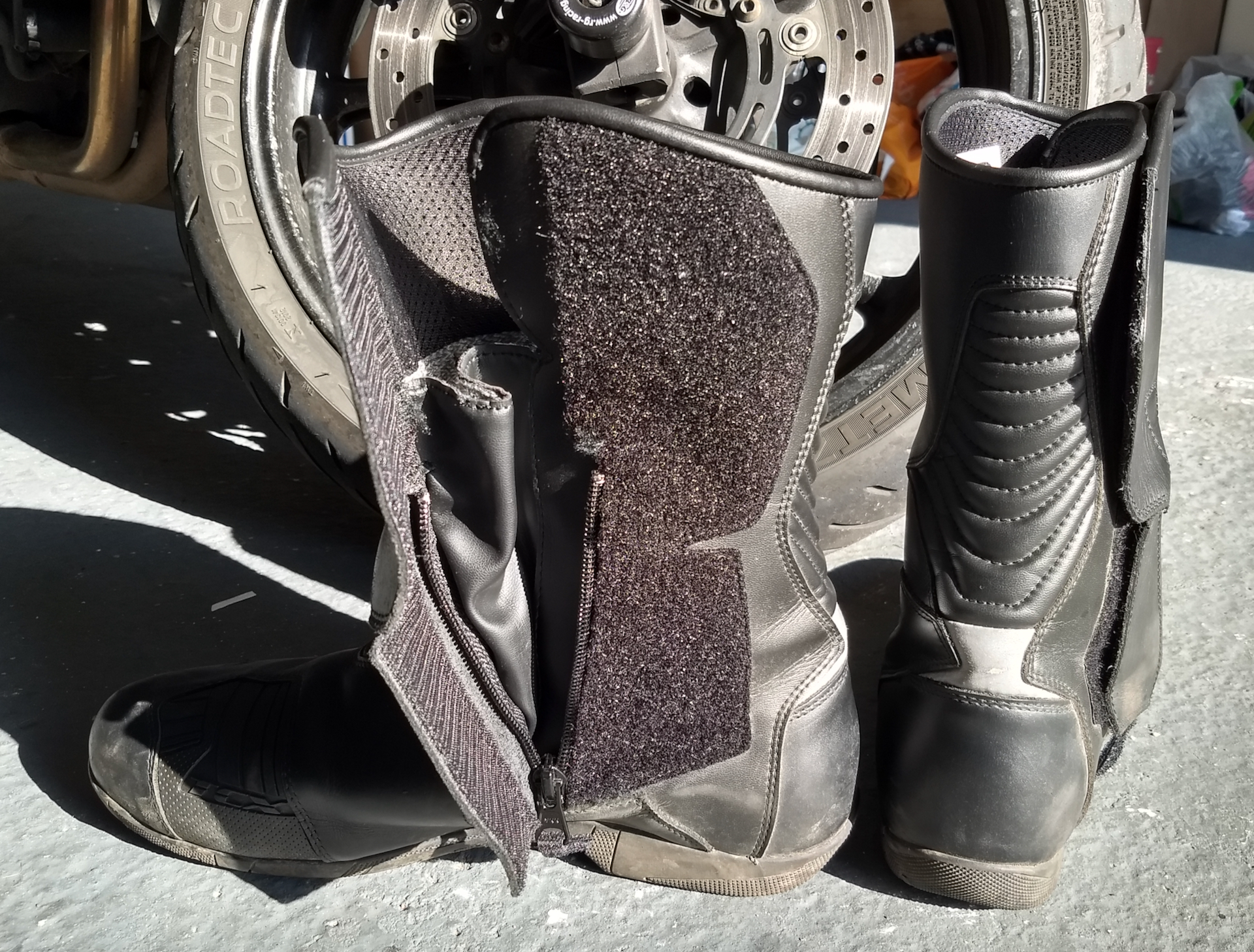 TCX Gore Tex Motorcycle Boots Review X Five.4 Beginner Biker