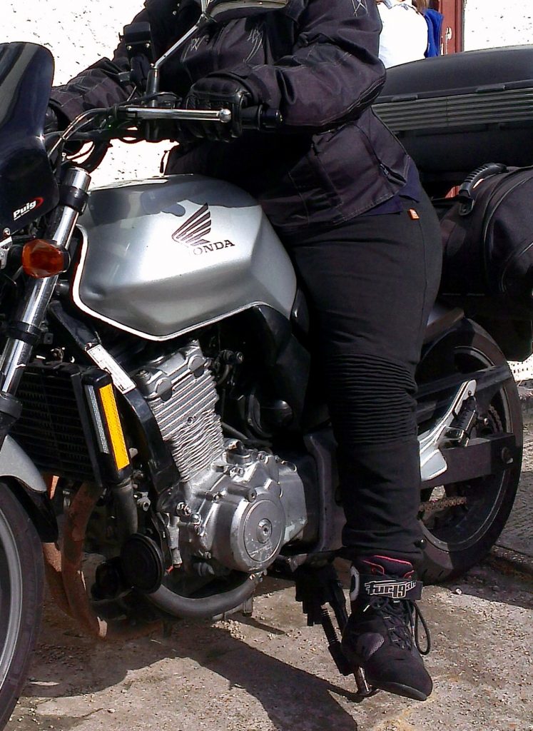 MotoGirl Ribbed Leggings Women's Motorcycle Apparel, Jackets